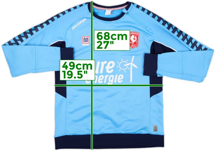 2021-22 FC Twente Meyba 1/4 Zip Sweat Top - 6/10 - (S)