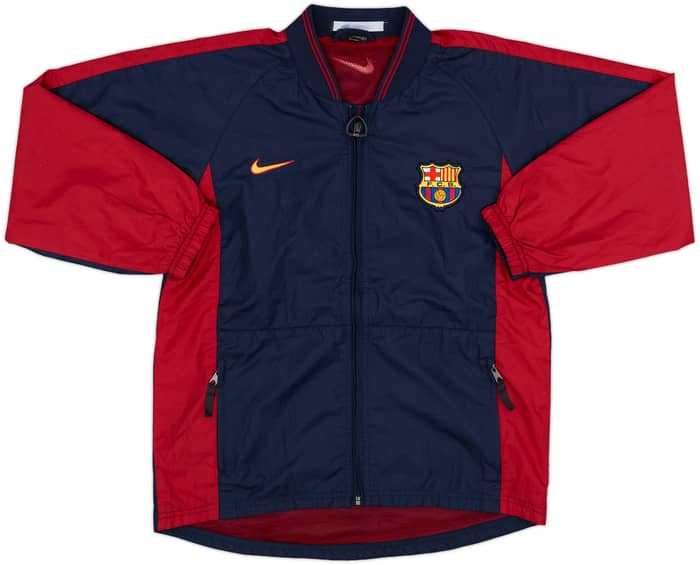 1999-00 Barcelona Nike Track Jacket - 8/10 - (M.Boys)