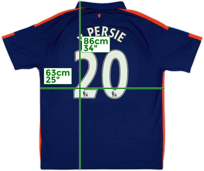 2014-15 Manchester United Third Shirt V.Persie #20 - 4/10 - (XL)