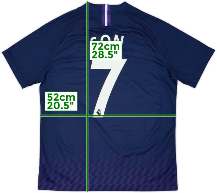 2019-20 Tottenham Away Shirt Son #7 - 8/10 - (L)