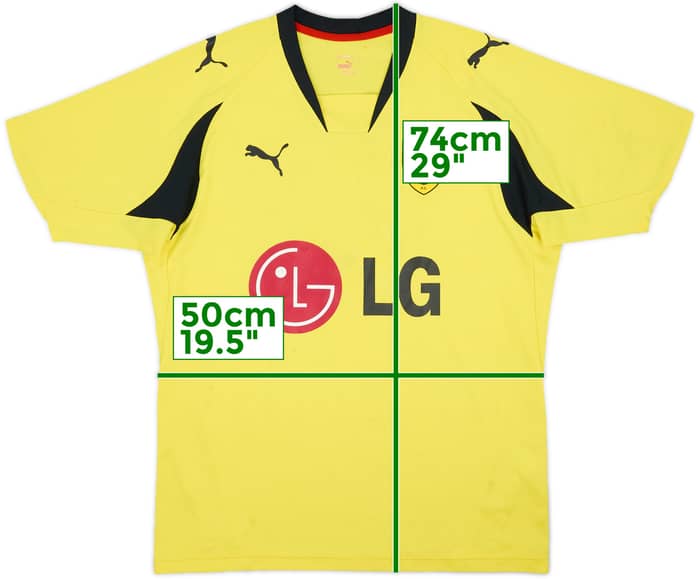 2007-08 AEK Athens Home Shirt #23 - 7/10 - (M)