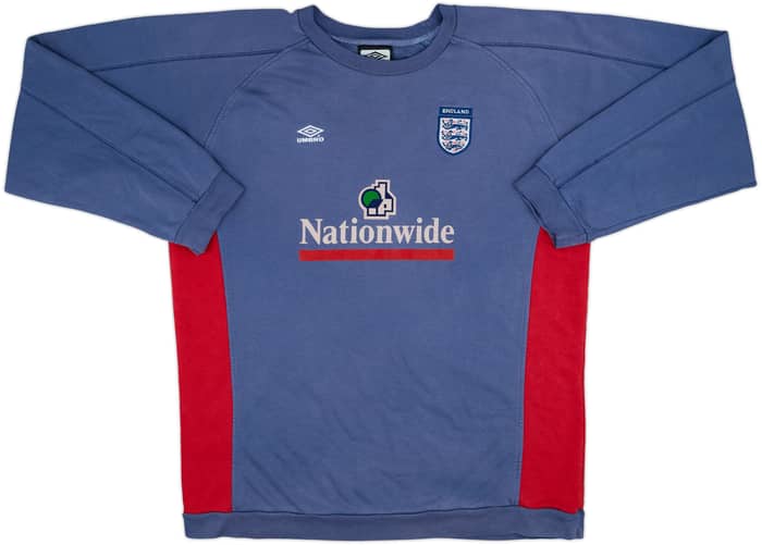 1999-00 England Umbro Sweat Top - 6/10 - (XXL)