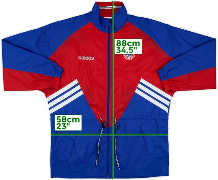 1995-97 Bayern Munich adidas Track Jacket - 8/10 - (M)