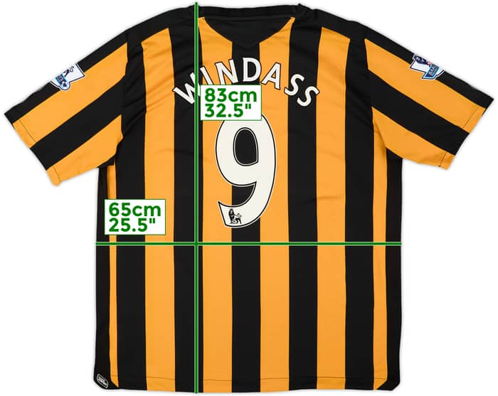 2008-09 Hull Home Shirt Windass #9 - 8/10 - (3XL)
