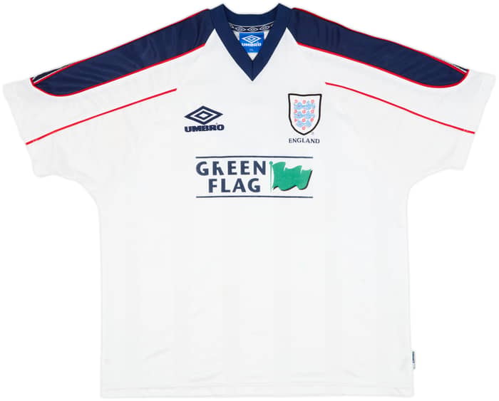 1998-00 England Umbro Training Shirt - 5/10 - (XXL)
