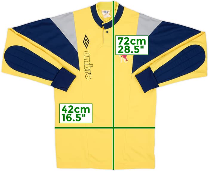 1989-90 Chelsea GK Shirt #1 - 8/10 - (S)