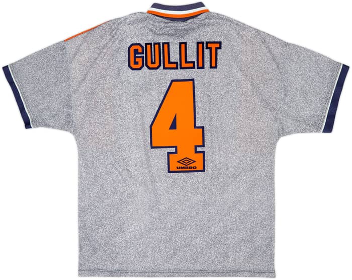1994-96 Chelsea Away Shirt Gullit #4 - 8/10 - (XL)