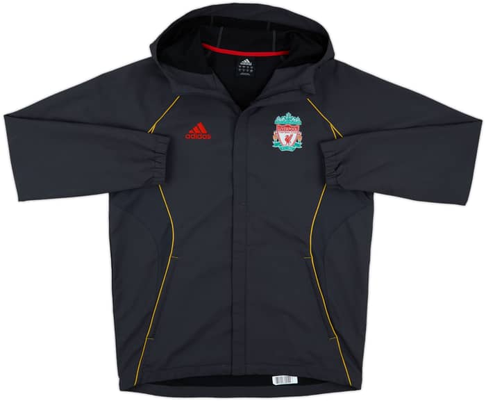 2009-10 Liverpool adidas Hooded Track Jacket - 5/10 - (M)