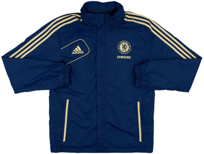 2012-13 Chelsea adidas Hooded Track Jacket - 5/10 - (M)