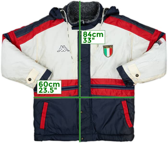 2002-04 Italy Kappa Padded Rain Coat - 5/10 - (L)