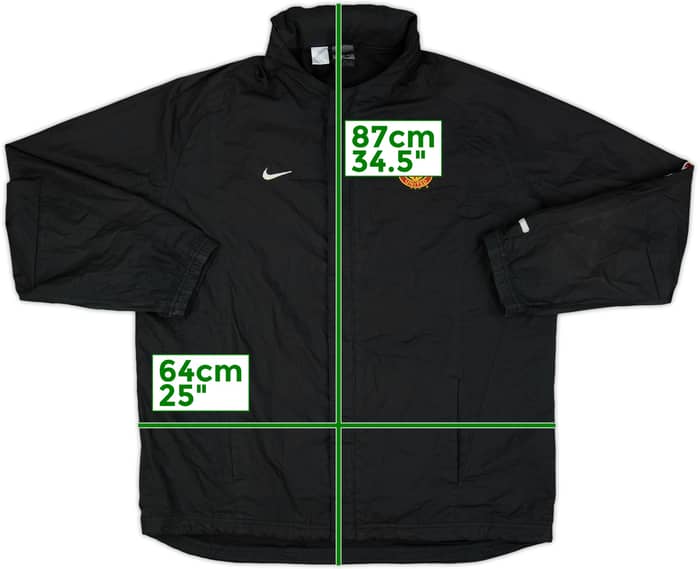 2003-04 Manchester United Nike Hooded Rain Jacket - 8/10 - (L)