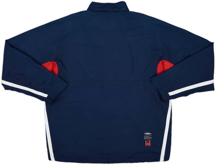 2004-06 England Umbro 1/2 Zip Sweat Top - 8/10 - (XL)