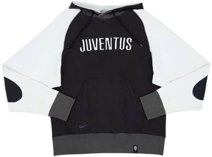 2004-05 Juventus Nike Hooded Sweat Top - 7/10 - (L)