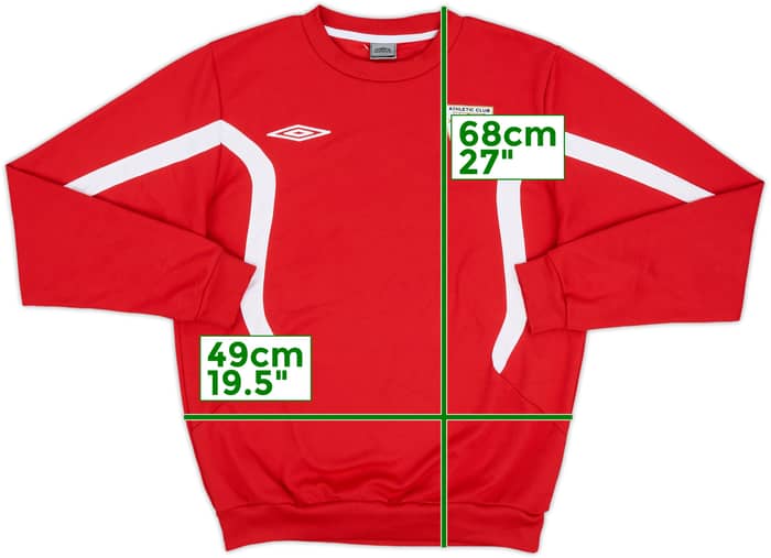 2009-10 Athletic Bilbao Umbro Drill Top - 9/10 - (M)