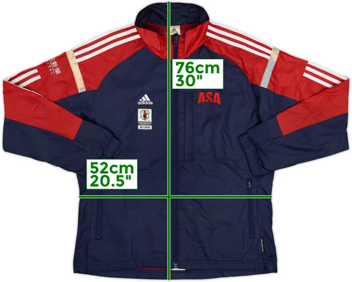 2017-18 Japan adidas Rain Jacket - 5/10 - (L)
