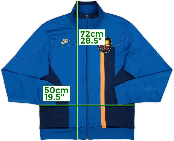 2007-08 Barcelona Nike Track Jacket - 5/10 - (M)