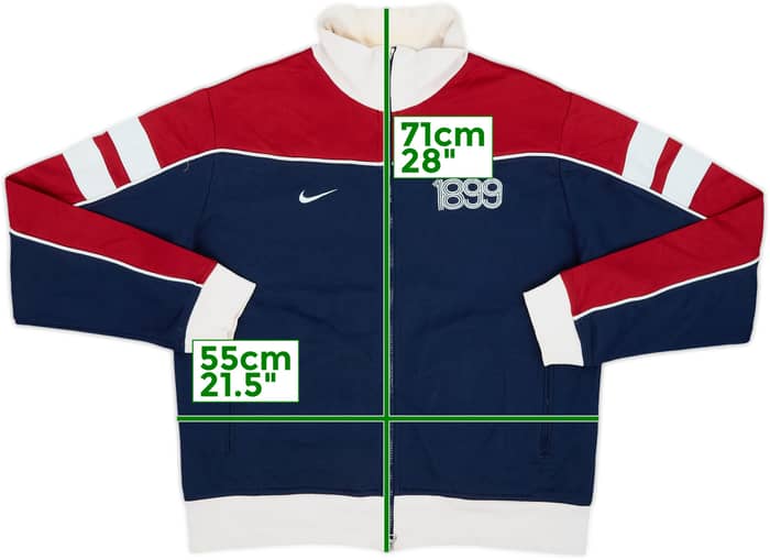 2005-06 Barcelona Nike Track Jacket - 7/10 - (L)
