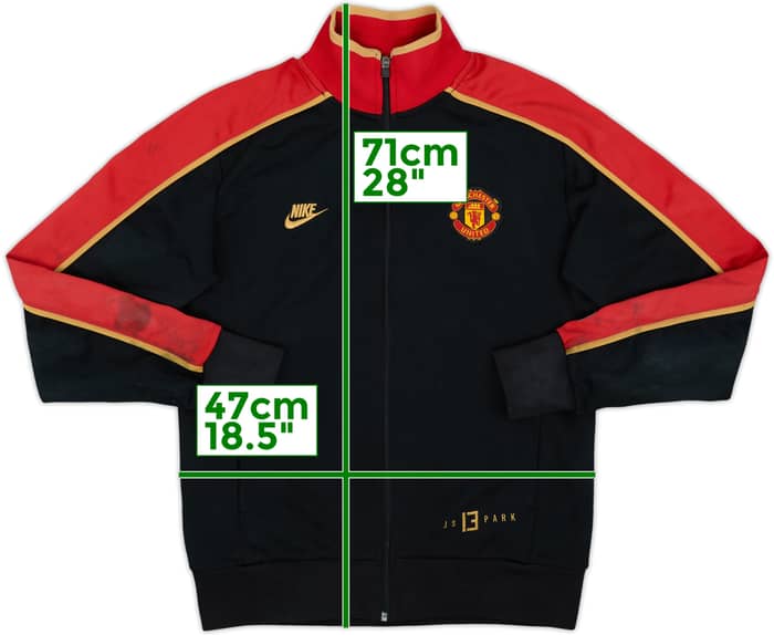 2007-08 Manchester United 'J.S.Park' Nike Track Jacket - 6/10 - (M)