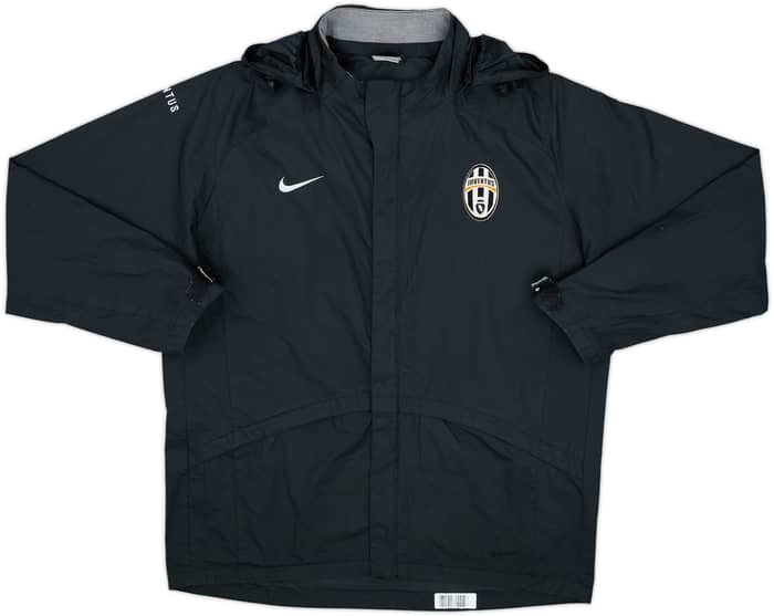 2006-07 Juventus Nike Hooded Rain Jacket - 9/10 - (M)