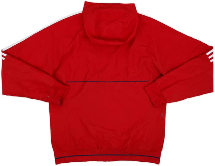 2017-18 Bayern Munich adidas Hooded Track Jacket - 5/10 - (L)