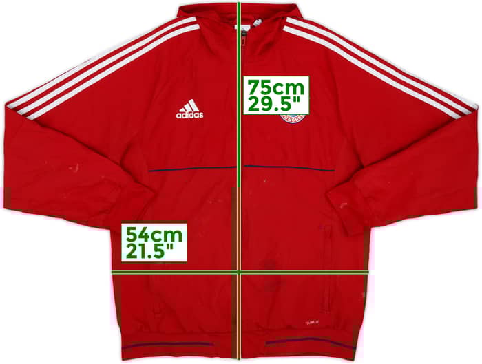 2017-18 Bayern Munich adidas Hooded Track Jacket - 5/10 - (L)