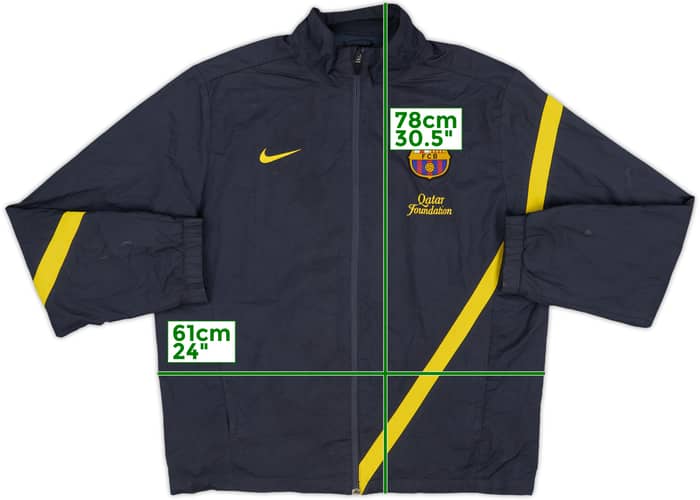 2011-12 Barcelona Nike Track Jacket - 7/10 - (L)