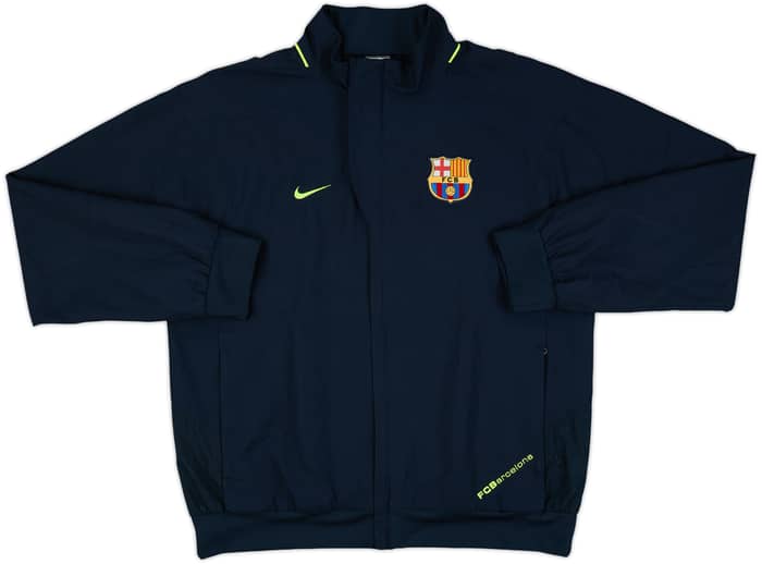 2007-08 Barcelona Nike Track Jacket - 8/10 - (L)