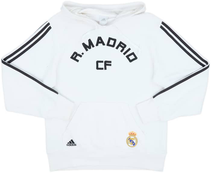 2008-09 Real Madrid adidas Hoodie - 8/10 - (M)