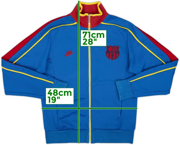 2008-09 Barcelona Nike Track Jacket - 8/10 - (S)