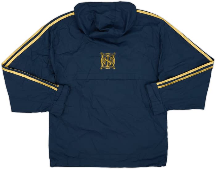 2009-10 Real Madrid adidas Hooded Rain Jacket - 7/10 - (M)