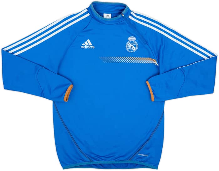2013-14 Real Madrid Formotion adidas 1/4 Zip Drill Top - 8/10 - (M)