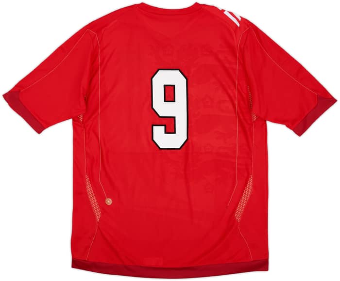 2006-08 England Away Shirt #9 - 10/10 - (L)