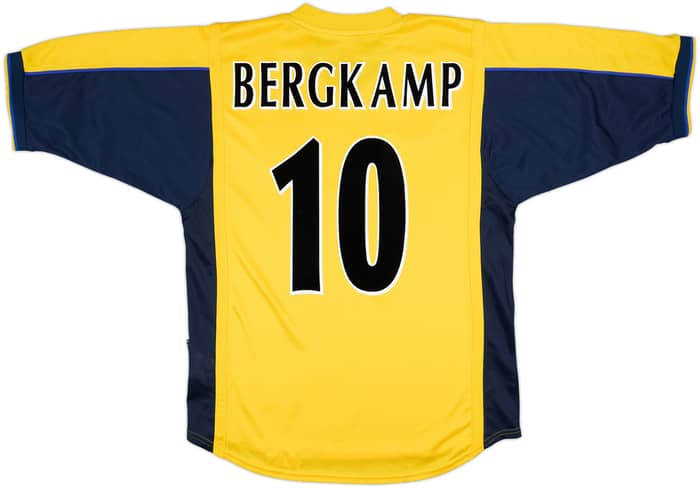 1999-01 Arsenal Away Shirt Bergkamp #10 - 8/10 - (M)