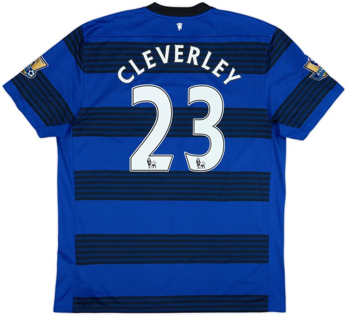 Camiseta de visitante del Manchester United 2011-13 Cleverley #23 - 6/10 - (XL)