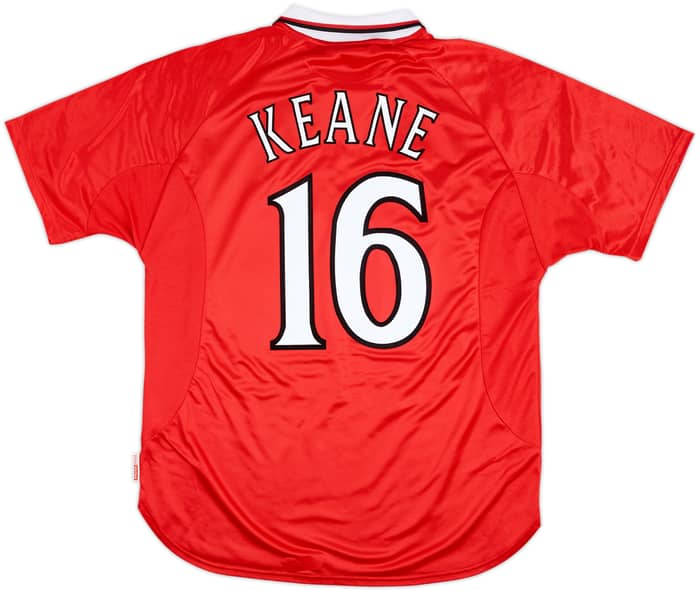 1999-00 Manchester United 'CL Winners' Shirt Keane #16 - 9/10 - (XL)