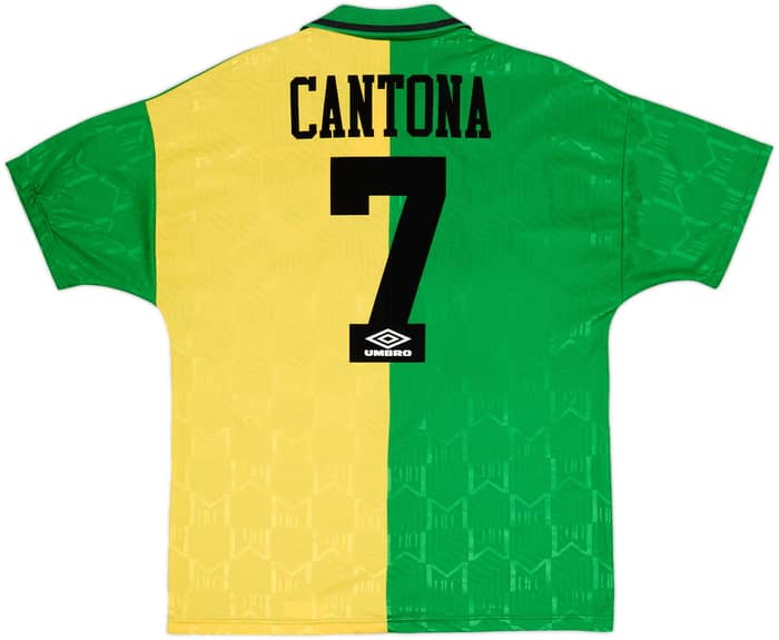 1992-94 Manchester United Third Shirt Cantona #7 - 6/10 - (L)