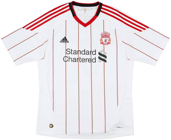 2010-11 Liverpool Away Shirt Gerrard #8 - 7/10 - (L)
