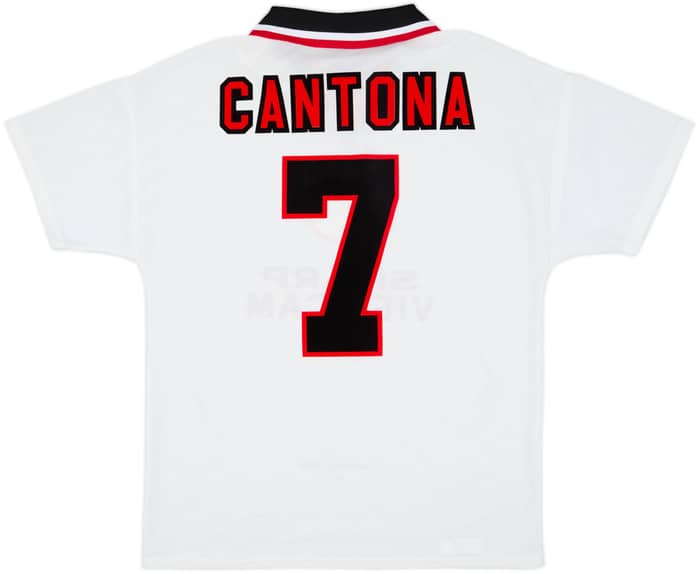 1996-97 Manchester United Away Shirt Cantona #7 - 8/10 - (M)