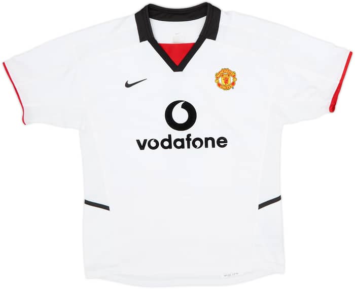 2002-03 Manchester United Away Shirt Veron #4 - 4/10 - (L.Boys)