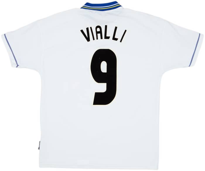 Camiseta de visitante del Chelsea 1998-00 Vialli #9 - 6/10 - (L)
