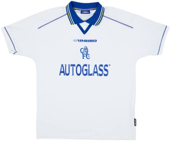 Camiseta de visitante del Chelsea 1998-00 Vialli #9 - 6/10 - (L)