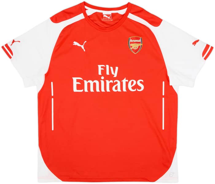 Camiseta de local del Arsenal 2014-15 Arteta #8 - 10/10 - (XL)