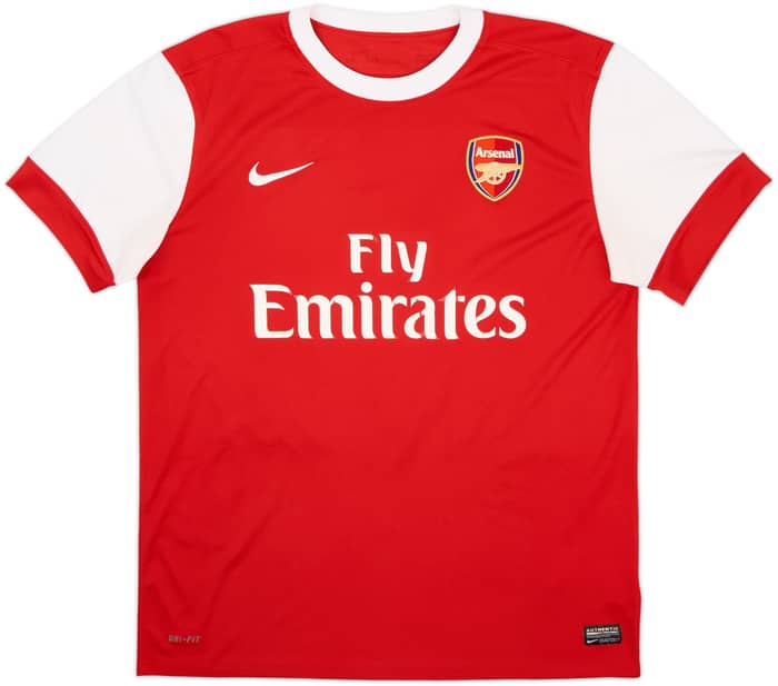 2010-11 Arsenal Home Shirt Fabregas #4 - 5/10 - (L)