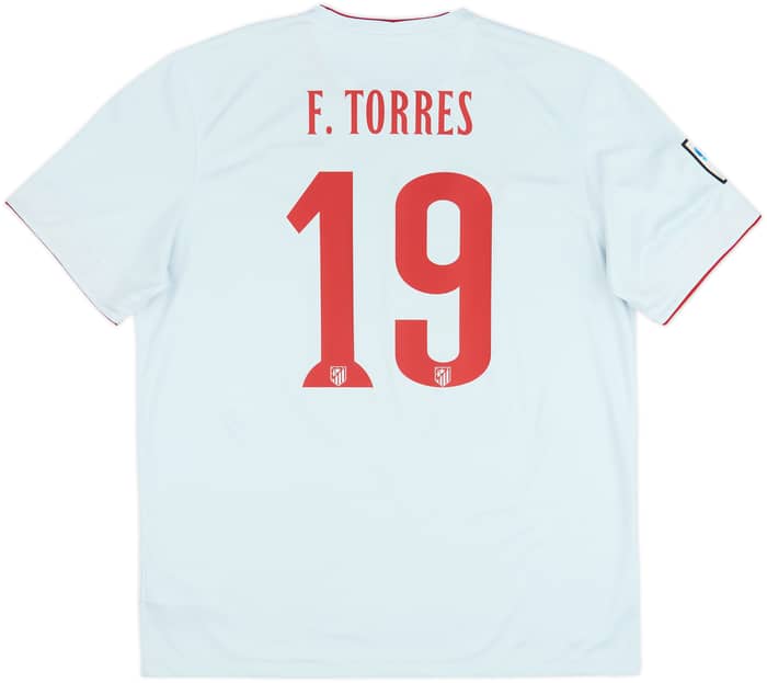 2014-15 Atletico Madrid Away Shirt F.Torres #19 - 8/10 - (XL)