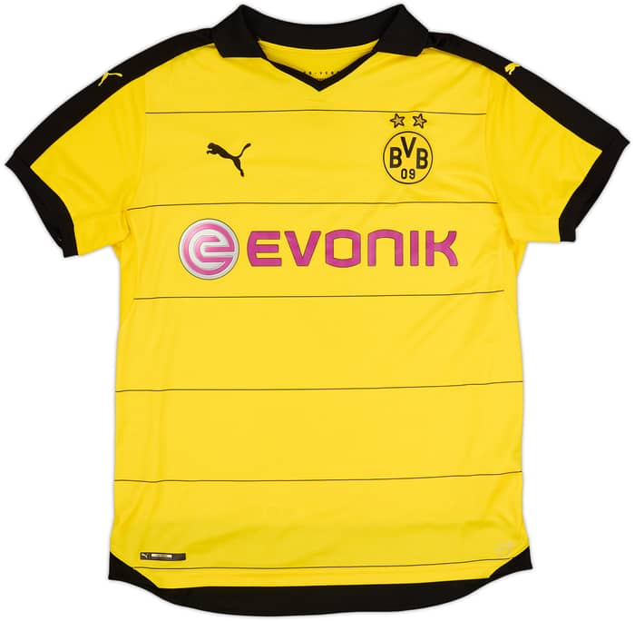 2015-16 Borussia Dortmund Home Shirt - 8/10 - (L)