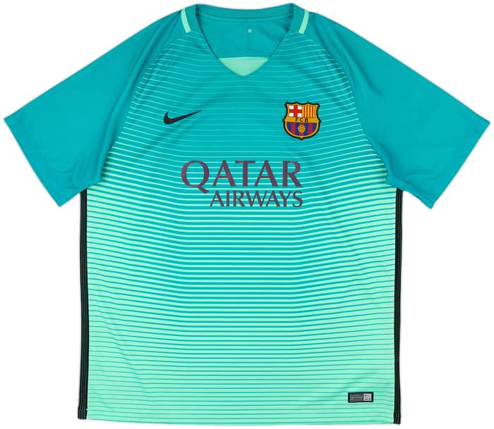 2016-17 Barcelona Third Shirt Messi #10 - 9/10 - (XL)