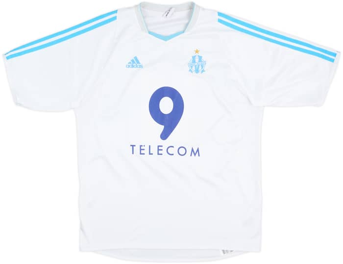 2003-04 Olympique Marseille Home Shirt Drogba #11 - 6/10 - (M)