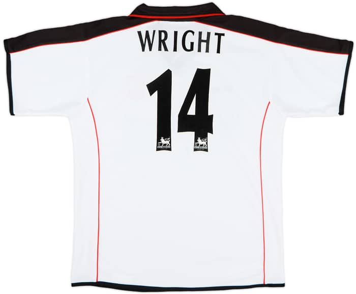 2001-02 Ipswich Away Shirt Wright #14 - 8/10 - (M)
