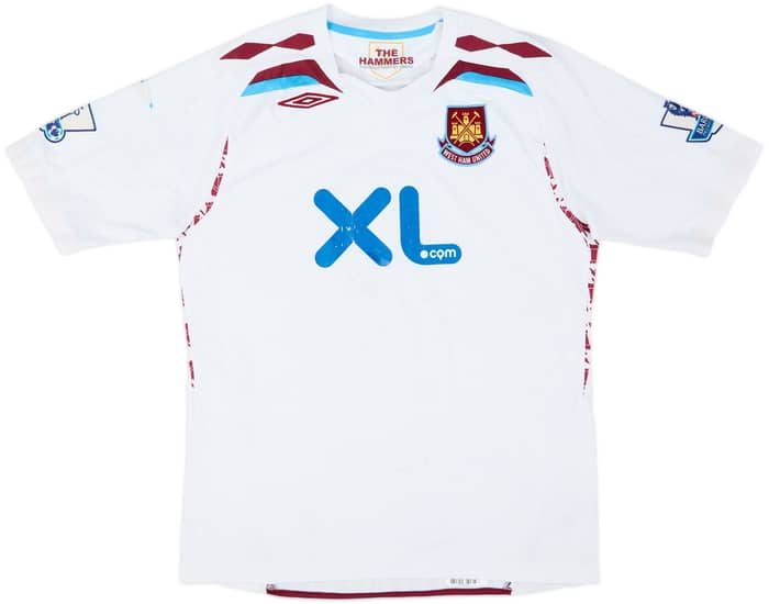 2007-08 West Ham Away Shirt Ashton #9 - 5/10 - (L)