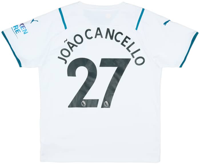 2021-22 Manchester City Away Shirt João Cancelo #27 - 8/10 - (L)